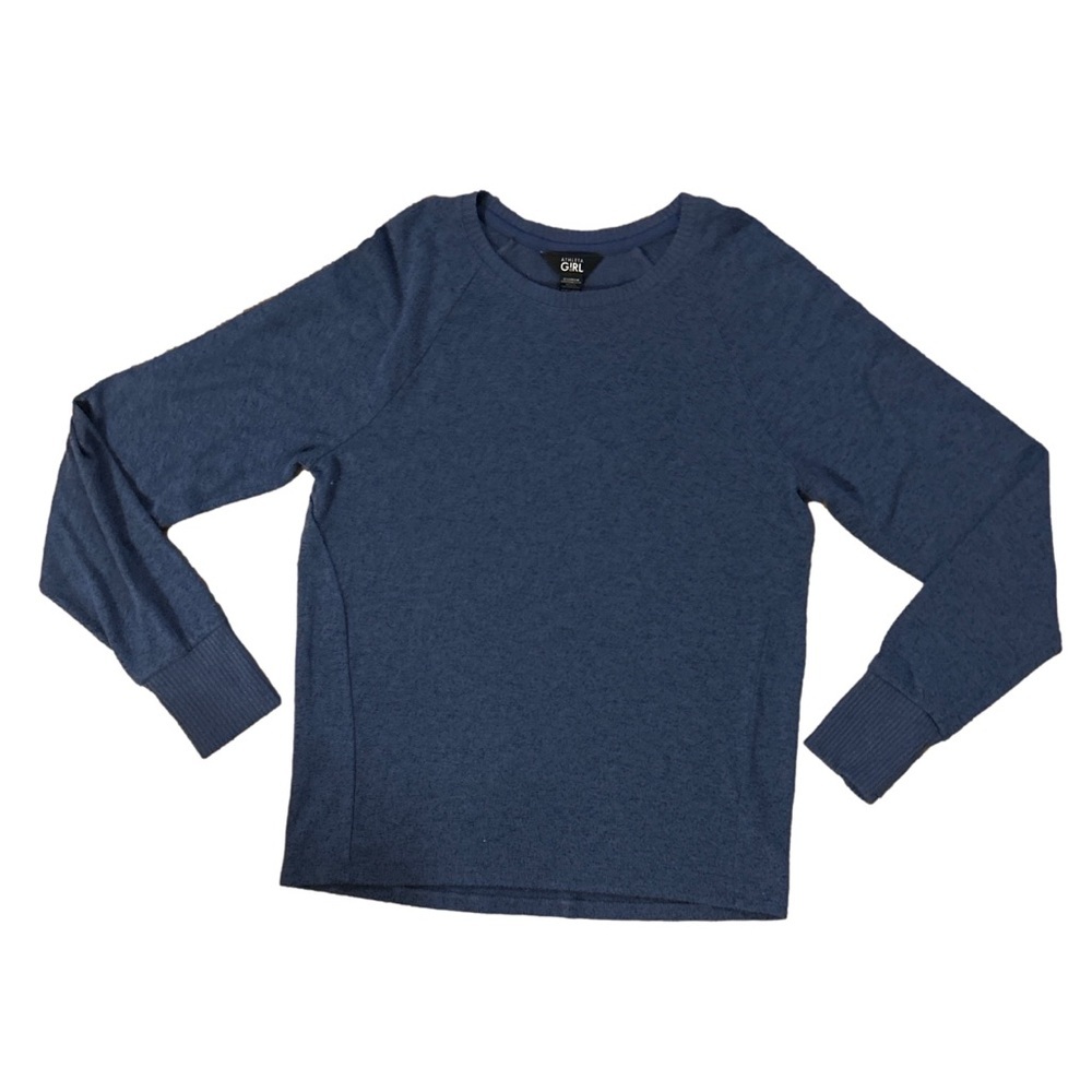 Athleta Kids Blue Long Sleeve Tee XXL/16